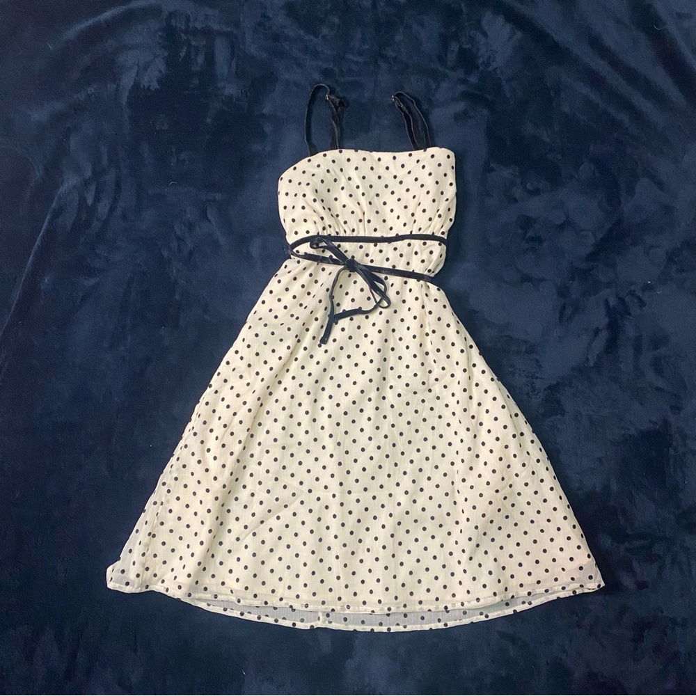 Hollister Polka Dot Babydoll Dress